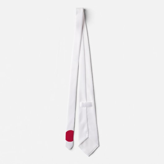 Cravate Drapeau japonais (Dos)