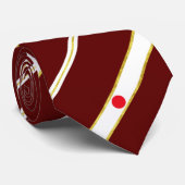 Cravate Drapeau japonais de rayures (Roulé)