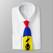 Cravate drapeau kanak (Attaché)