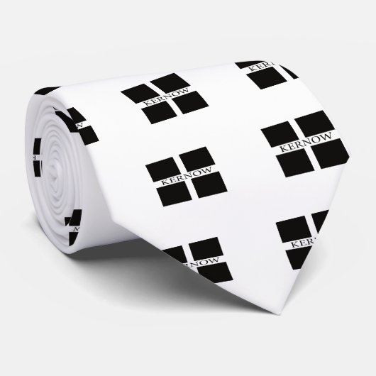 Cravate Drapeau Kernow (Cornouailles) (Roulé)