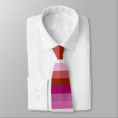 Cravate Drapeau lesbien (Attaché)