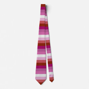 Cravate Drapeau lesbien