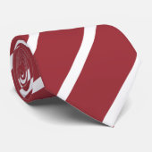 Cravate Drapeau Lettonie (Roulé)