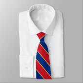 Cravate Drapeau Liechtenstein couleurs élégant (Attaché)