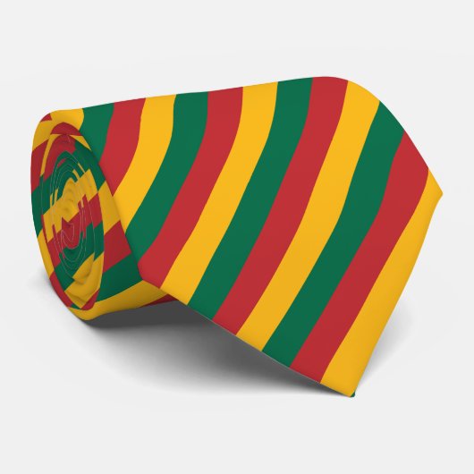Cravate Drapeau Lituanie (Roulé)