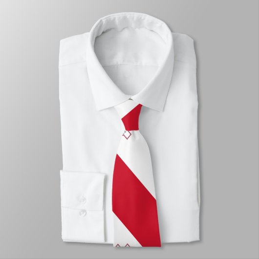 Cravate Drapeau Malte (Attaché)