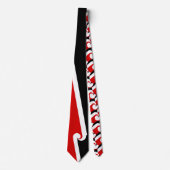 Cravate Drapeau Maori, Vague & Nouvelle-Zélande affaires / (Devant)