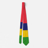 Cravate Drapeau mauricien (Dos)