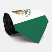 Cravate Drapeau mexicain classique (Roulé)