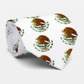 Cravate Drapeau mexicain/manteau des bras mexicain (Roulé)