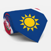 Cravate Drapeau namibien (Roulé)