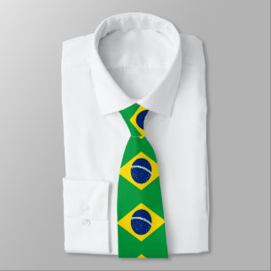 Cravate Drapeau national Brésil