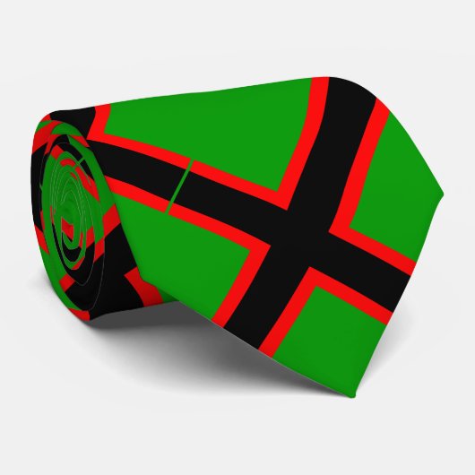 Cravate Drapeau national de Carélie (Roulé)