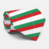 Cravate Drapeau national de la Bulgarie (Roulé)