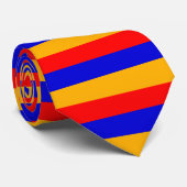 Cravate Drapeau national de l'Arménie (Roulé)