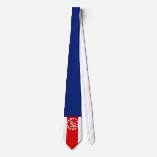 Cravate Drapeau nautical américain du yacht (Devant)