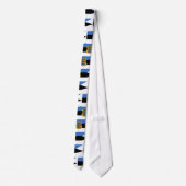 Cravate Drapeau naval de l'Estonie, Estonie (Dos)