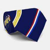 Cravate Drapeau néerlandais de rayures (Roulé)