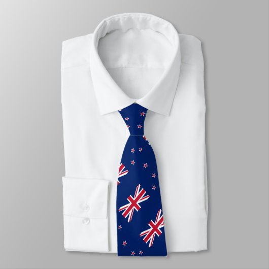 Cravate Drapeau néo-zélandais (Attaché)