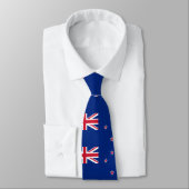 Cravate Drapeau néo-zélandais (Kiwi) (Attaché)