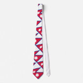Cravate Drapeau népalais (Devant)