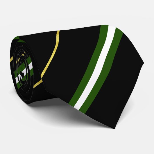 Cravate Drapeau nigérien de rayures (Roulé)