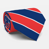 Cravate Drapeau norvégien couleurs élégantes (Roulé)