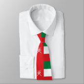Cravate Drapeau Oman (Attaché)