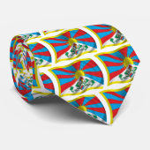 Cravate Drapeau onduleux du Thibet (Roulé)