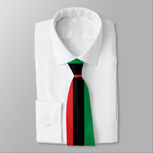 Cravate Drapeau panafricain, Joyeux Kwanzaa