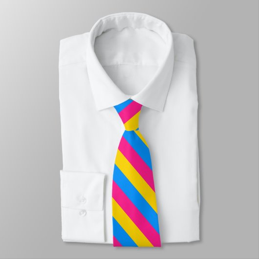 Cravate Drapeau Pansexual (Attaché)