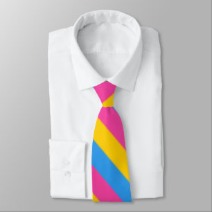 Cravate Drapeau Pansexual de fierté de Falln