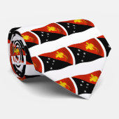 Cravate Drapeau Papouasie-Nouvelle-Guinée (Roulé)