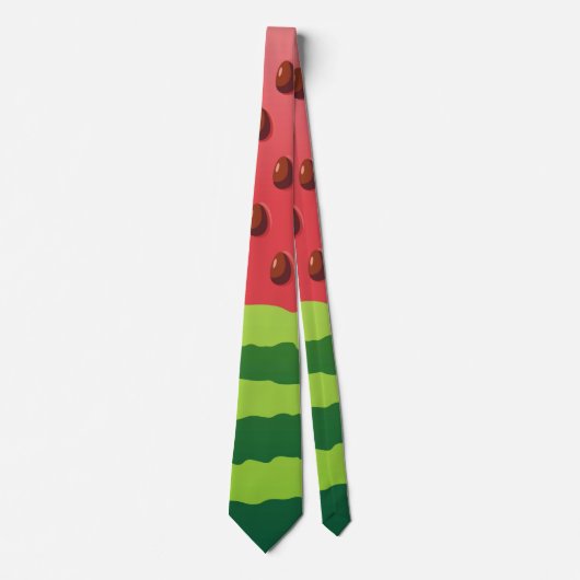 Cravate Drapeau Pastèque (Devant)