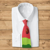 Cravate Drapeau Pastèque