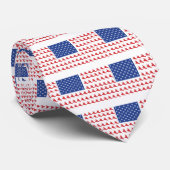 Cravate Drapeau Patriotique (Roulé)