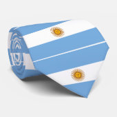 Cravate Drapeau patriotique argentin (Roulé)