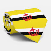 Cravate Drapeau patriotique de Brunei (Roulé)