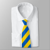 Cravate Drapeau patriotique ukrainien (Attaché)