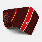Cravate Drapeau Perm stripes (Roulé)