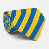 Cravate Drapeau personnalisé Ukraine (Roulé)