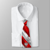 Cravate Drapeau polonais (Attaché)