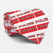 Cravate Drapeau polonais (Roulé)