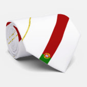 Cravate Drapeau portugais de rayures (Roulé)