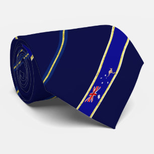 Cravate Drapeau rayé australien