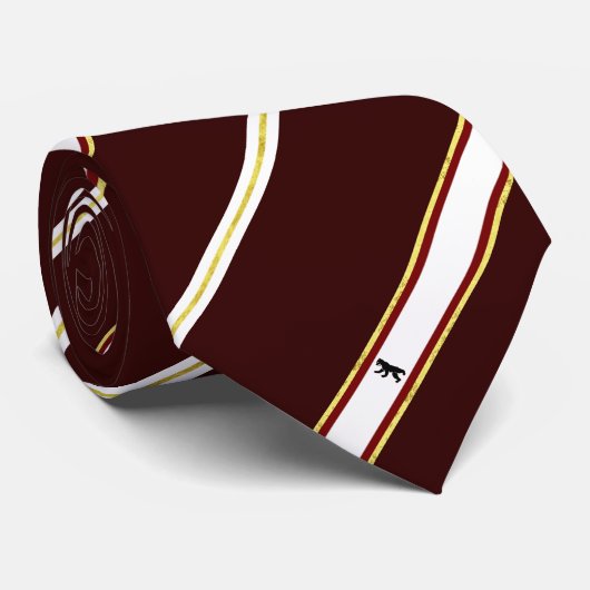 Cravate Drapeau rayé de Berlin (Roulé)