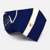Cravate Drapeau rayé de Chypre (Roulé)