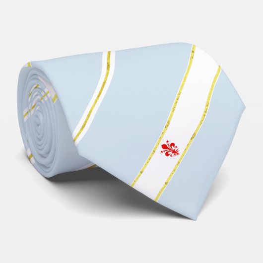 Cravate Drapeau rayé de Florence (Roulé)