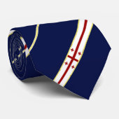Cravate Drapeau rayé de Géorgie (Roulé)