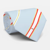 Cravate Drapeau rayé de Gijon (Roulé)